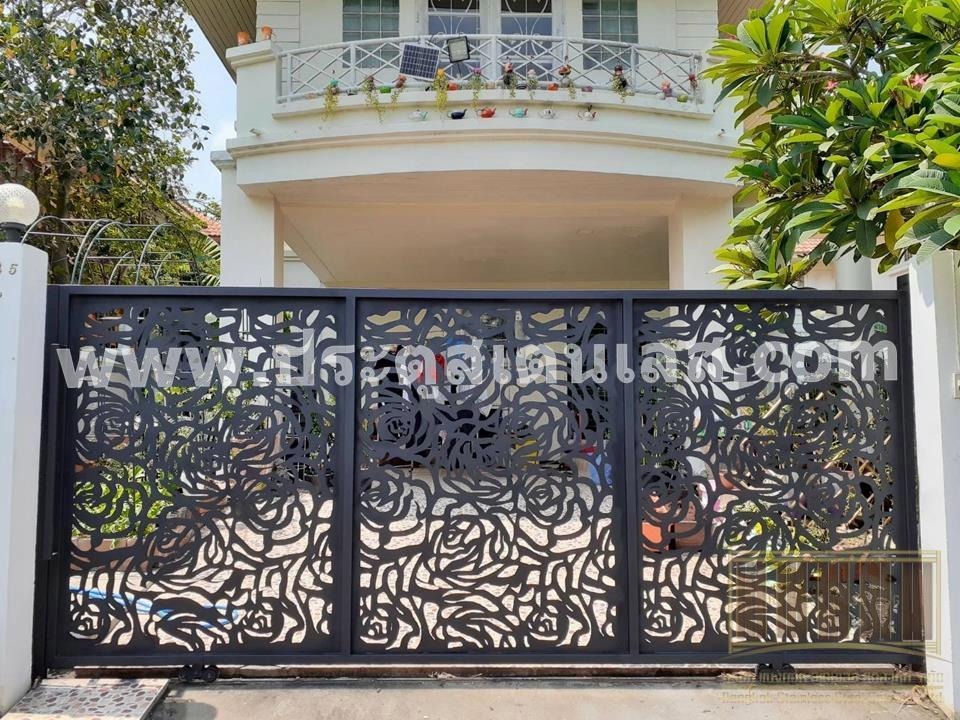 ประตูรั้ว-CNC-Iron-Gate
